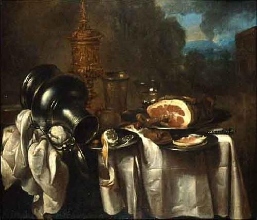 Willem Claesz. Heda Still life with ham